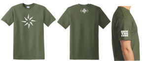 Know the code - Royal Rangers Hunter Green Tshirt